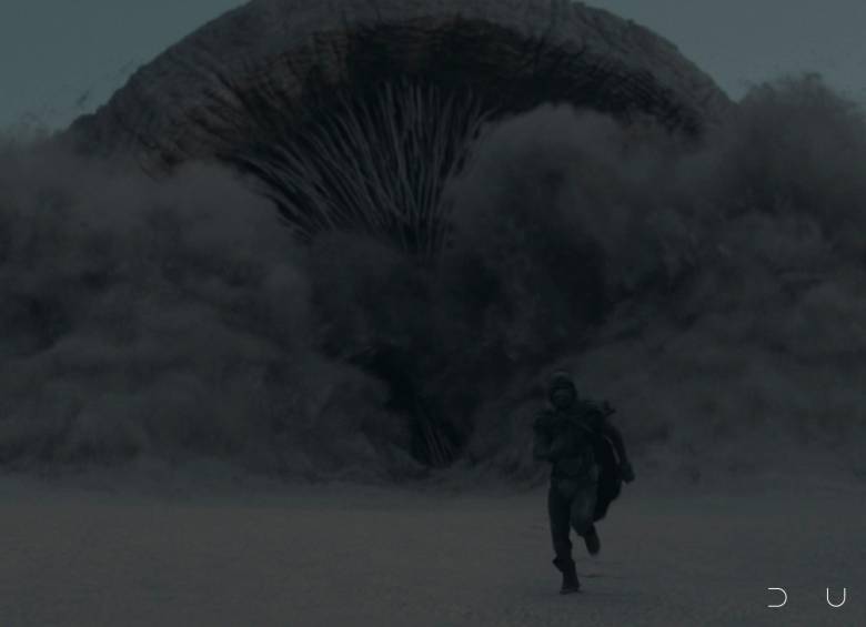 El planeta Arrakis, en el universo de Dune, es un desierto enorme con gusanos gigantes Foto: Cortesía 