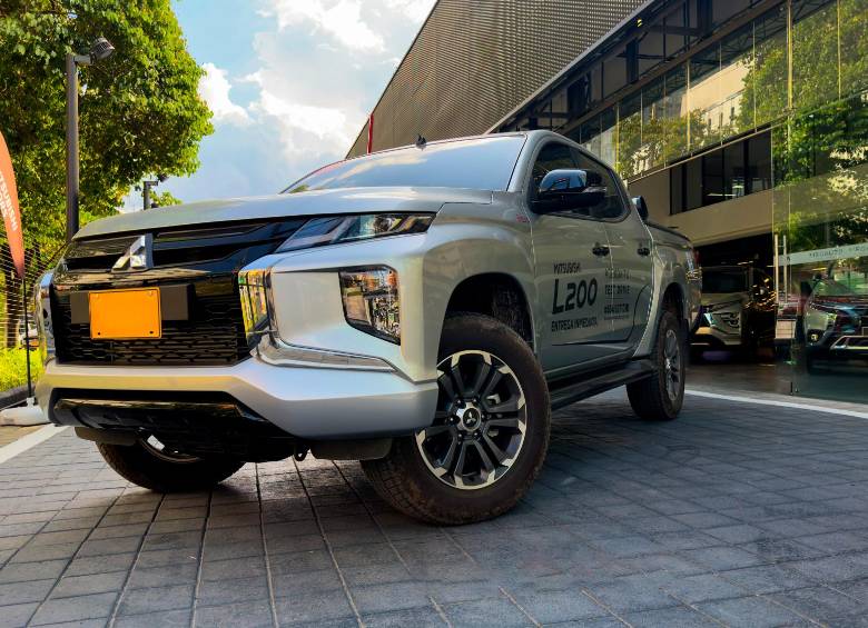 Mitsubishi L200, disponible en Megauto. Foto: cortesía.
