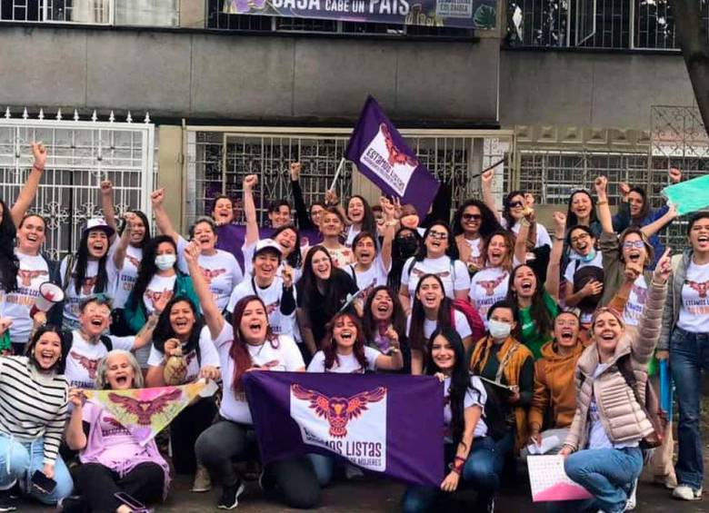 Estamos Listas en un movimiento político integrado por mujeres de diferentes lugares del país. Su sede y proselitismo más sólido tiene lugar en Medellín. FOTO cortesía