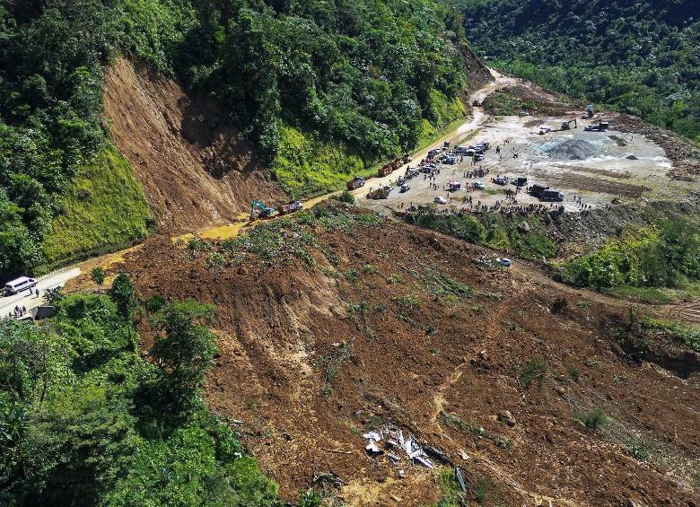La vía Medellín–Quibdó ha tenido una inversión por parte del Estado de más de $1 billón entre los años 2012 y 2021 a través de cinco contratos. El más alto fue uno por $621.256 millones en 2017. FOTO Manuel Saldarriaga
