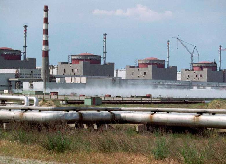 La central nuclear de Zaporiyia inició su construcción en 1981. FOTO: EFE