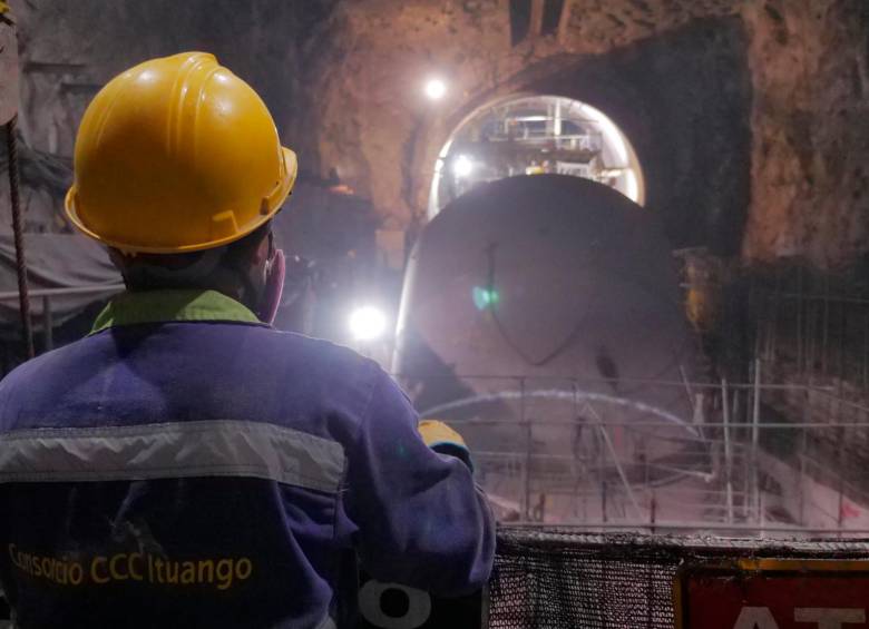 EPM anunció que ya está listo el blindaje del túnel 1 en Hidroituango