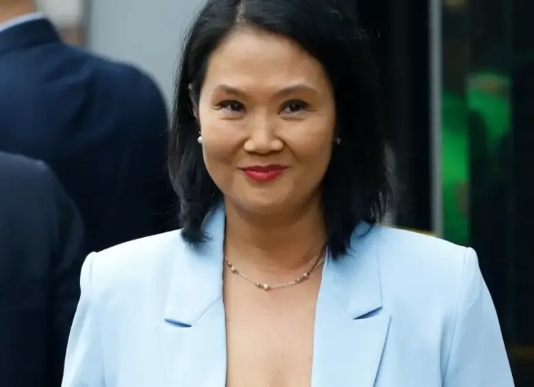 Keiko Fujimori obtuvo el 50,12 % de los votos y se convertiría en la primera mujer elegida por voto popular para presidir Perú. FOTO: GETTY