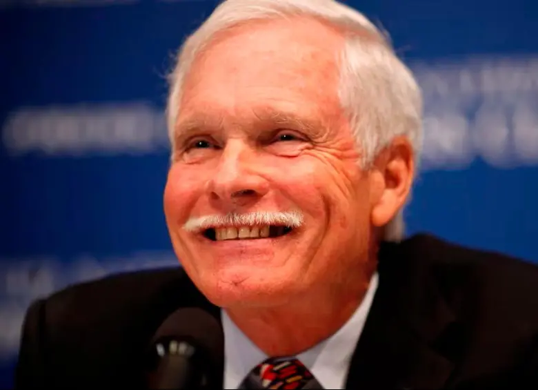 Ted Turner vendió sus cadenas a Time Warner y posteriormente abandonó el negocio, según confirmó CNN. Tenía 87 años y siempre sintió orgullo por lo que logró con CNN. FOTO Getty