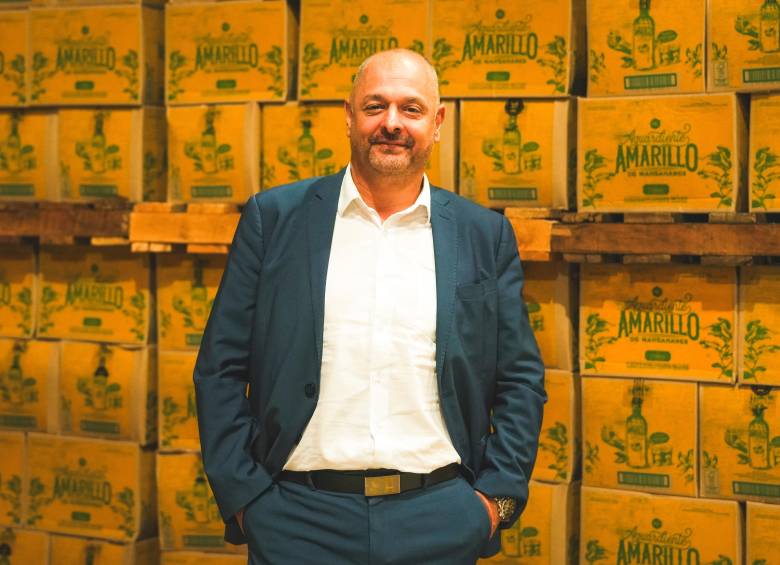 Diego Angelillis Quiceno es el gerente de la Industria Licorera de Caldas. FOTO CORTESÍA. 