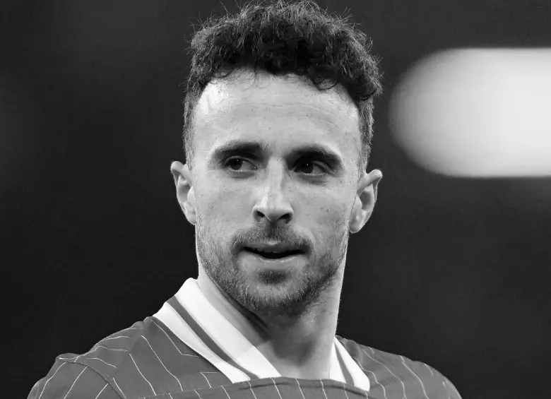 Diogo Jota, de 28 años, llegó al Liverpool en 2020, y murió este jueves 3 de julio en un accidente decarretera ocurrido en España. FOTO: LIVERPOOL