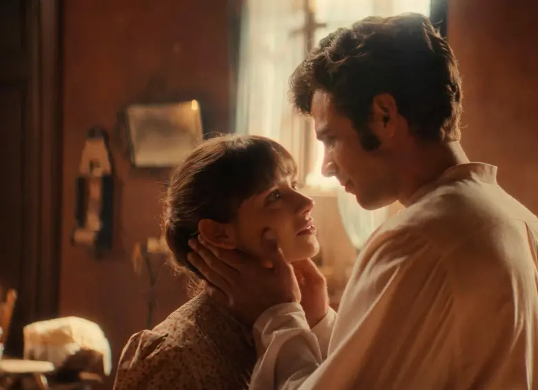 La historia de amor de Tita y Pedro se narra en las dos temporada de Como agua para chocolate. FOTO Cortesía HBO Max