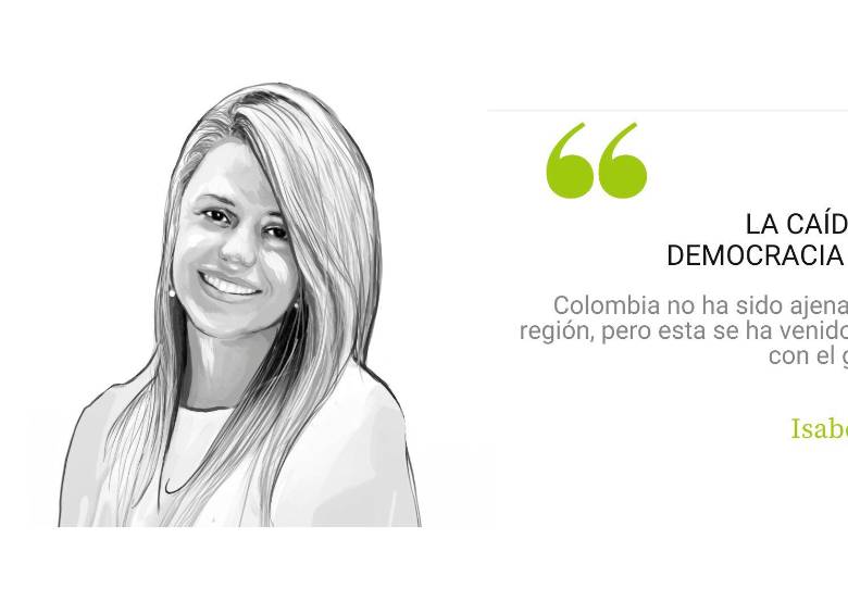 La caída libre de la democracia colombiana