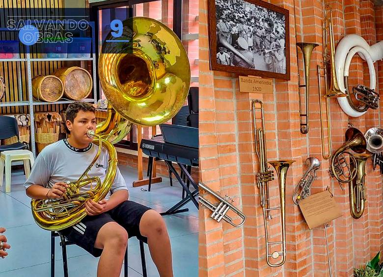 Ahora los retos incluyen integrar este espacio en un plan que genere desarrollo económico en el municipio. “Fomentar el turismo en la región a través del arte, la cultura y el mejoramiento de otros espacios como vías y escenarios deportivos”, enfatiza Wilson. La Escuela es un sueño cumplido para la comunidad y una melodía de esperanza y progreso que apenas empieza. En la foto, personal y estudiantes de la Escuela de Música frente a la obra finalizada. 