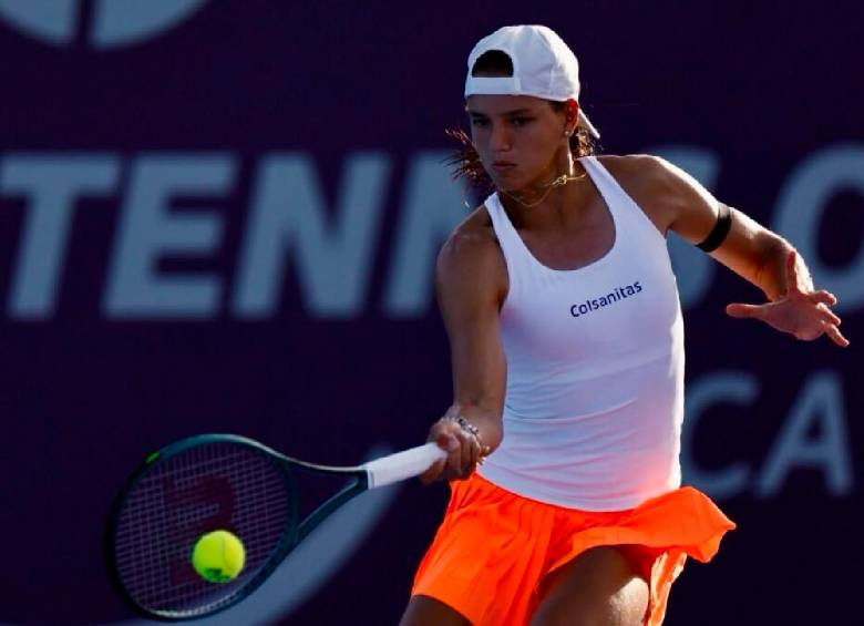 Emiliana Arango se concentrará ahora en el Torneo de Bogotá. FOTO @OlimpicoCol