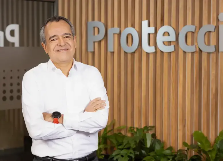 Juan David Correa, presidente de Protección, fondo de pensiones. FOTO: Cortesía Protección.