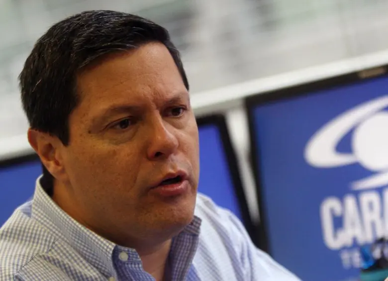 Juan Roberto Vargas, director de Noticias Caracol, se pronunció sobre las denuncias en el canal y aseguró que se tomarán medidas con rigor y en favor de las víctimas. FOTO: Colprensa.