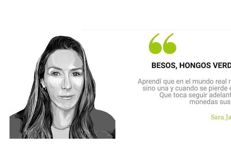 Besos, hongos verdes y trenes