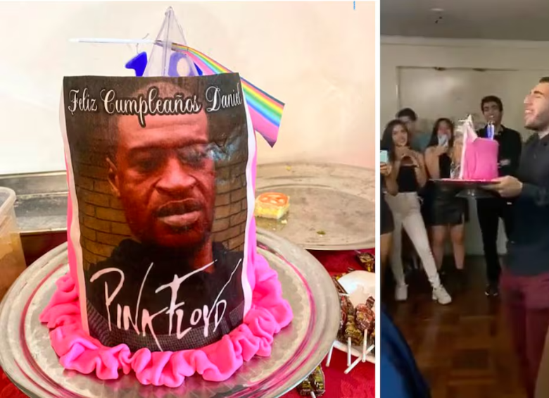 La torta que causó indignación en redes sociales y que desató una oleada de críticas por el racismo sistemático en Perú. Foto: redes sociales