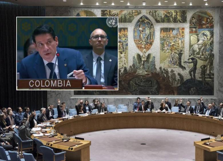 El encargado de presentar esta información es el embajador ante la ONU, Mauricio Gaona. Foto: ONU