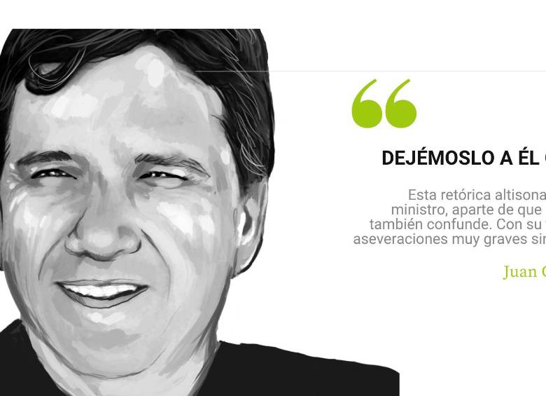 Dejémoslo a él que divague