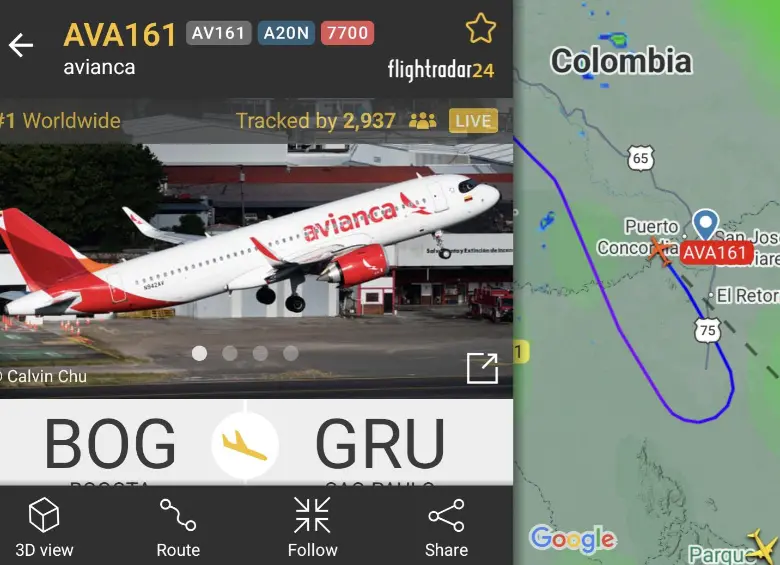 La Aeronáutica Civil confirmó que el incidente no generó retrasos ni alteraciones en la operación regular del aeropuerto El Dorado. FOTO: Tomada de redes.