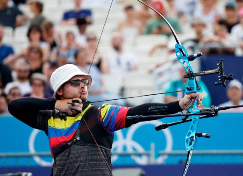 Santiago Arcila fue de menos a más en sus dos duelos clasificatorios. FOTO Tomada de clarosports.com