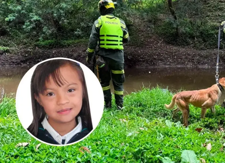 Manuel Afanador sostiene que hay detalles que no encajan en el caso de la desaparición y muerte de su hija Valeria Afanador, de 10 años. FOTO: TOMADA DE X @PoliciaColombia | Redes sociales