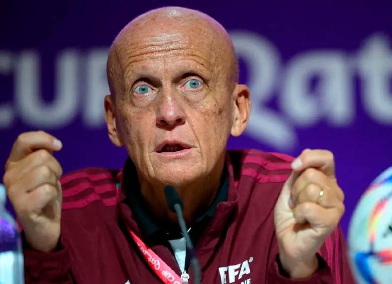El italiano Pierluigi Collina es el responsable del arbitraje en la FIFA. FOTO AFP