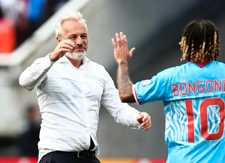 Tras el empate contra Portugal, Sébastien Desabre tiene plena confianza en sus hombres para lograr un buen resultado ante Colombia. FOTO: AFP