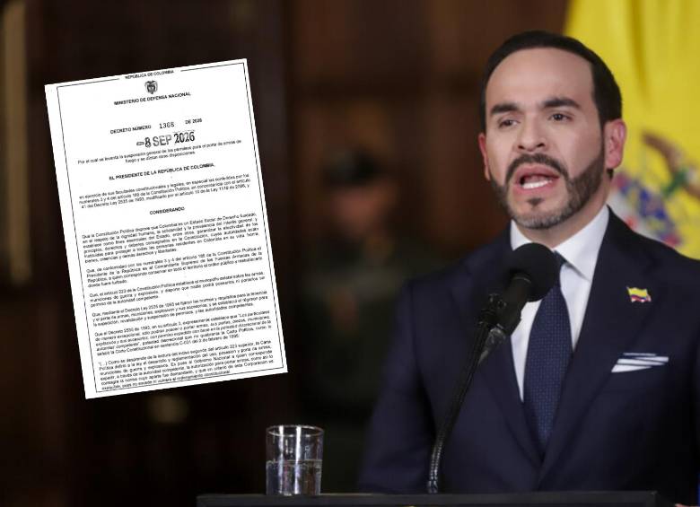 El anuncio lo hizo el mandatario a través de un video que publicó en sus redes sociales. Foto: Colprensa
