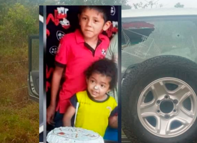 En el hecho murieron Delvis Arbey de 9 años y Briangis Yelina Prada de 4. FOTO Cortesía Arauca Online