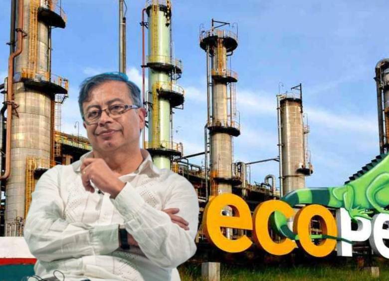 Petro vetó al negocio que incrementaría el 14% de utilidades netas de Ecopetrol. FOTOS: Colprensa y Presidencia.