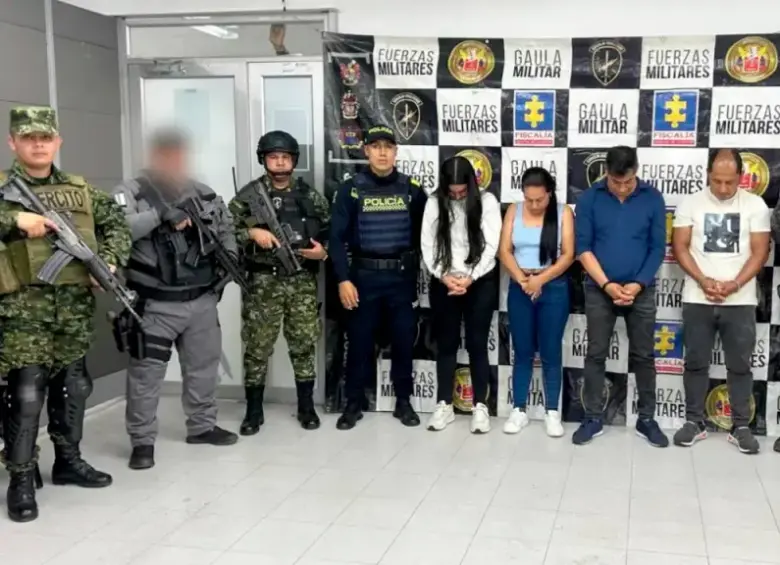 Ninguno de los capturados aceptó cargos, fueron cobijados con medida de aseguramiento en centro carcelario. FOTO CORTESÍA