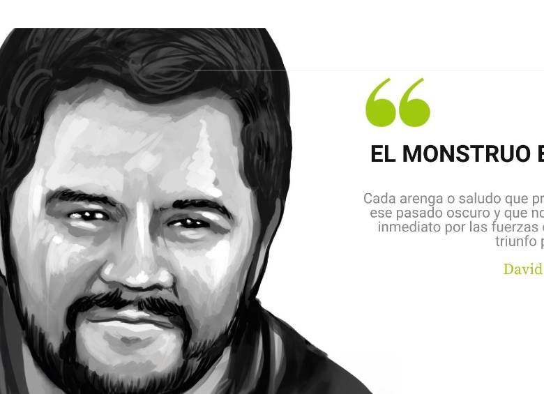 El monstruo enseña la cara