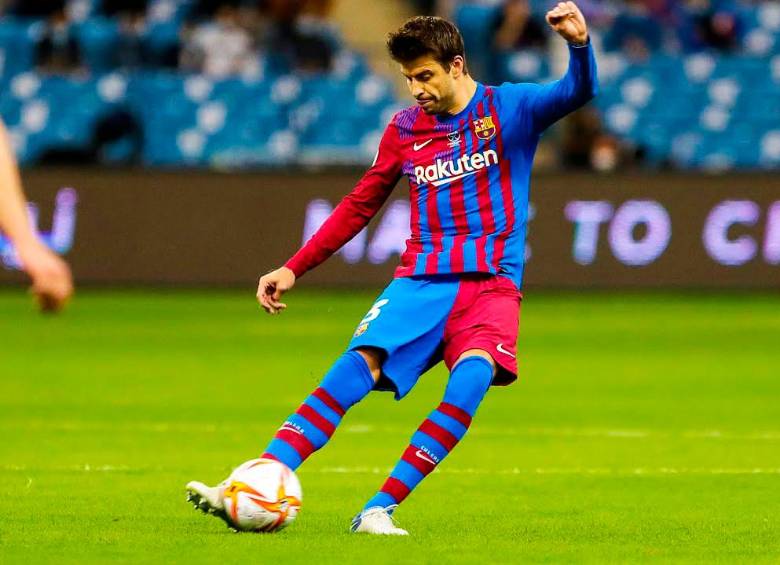 Gerard Piqué ya lanza nuevas iniciativas en el fútbol. FOTO EFE