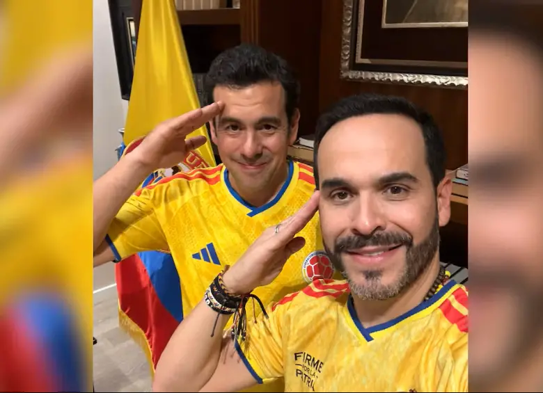 Rodrigo Lara Restrepo y Abelardo de la Espriella. Foto: X @ABDELAESPRIELLA
