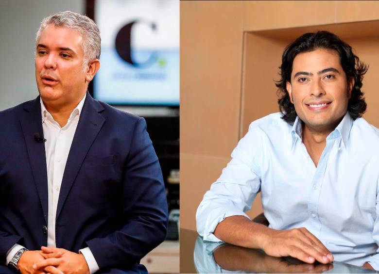 Iván Duque calificó como “grave” las acusaciones de Nicolás Petro. FOTO JULIO CÉSAR HERRERA Y CORTESÍA 