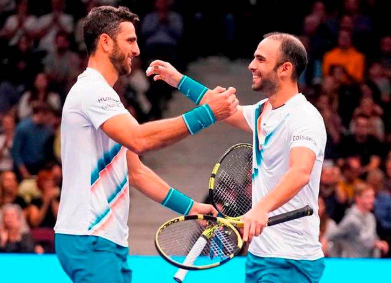 Farah y Cabal participan de su cuarto torneo en lo que va de la temporada. FOTO EFE