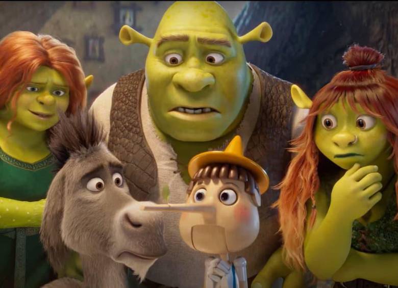 Se espera que Shrek 5 se estrene en diciembre de 2026. Foto tomada del trailer.