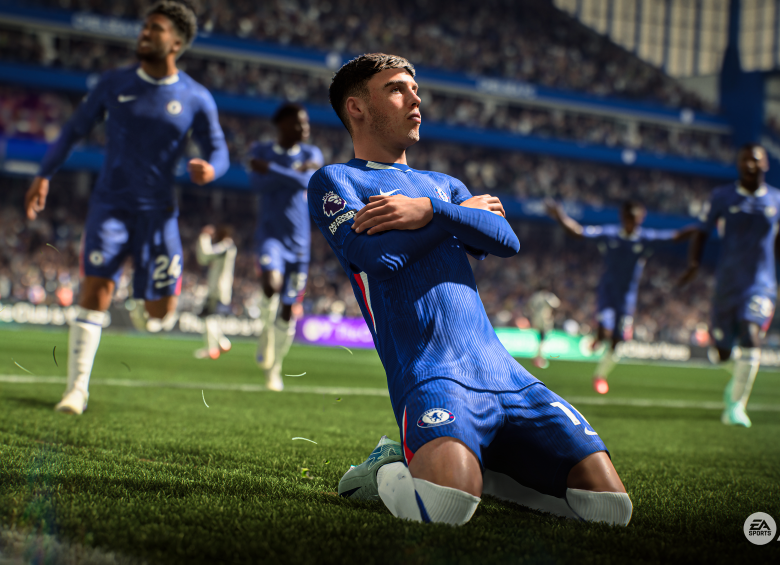 Palmer, Bellingham, Musiala e Ibrahimović protagonizan el nuevo EA SPORTS FC 26, que llegará el próximo 26 de septiembre. FOTO cortesía EA Games