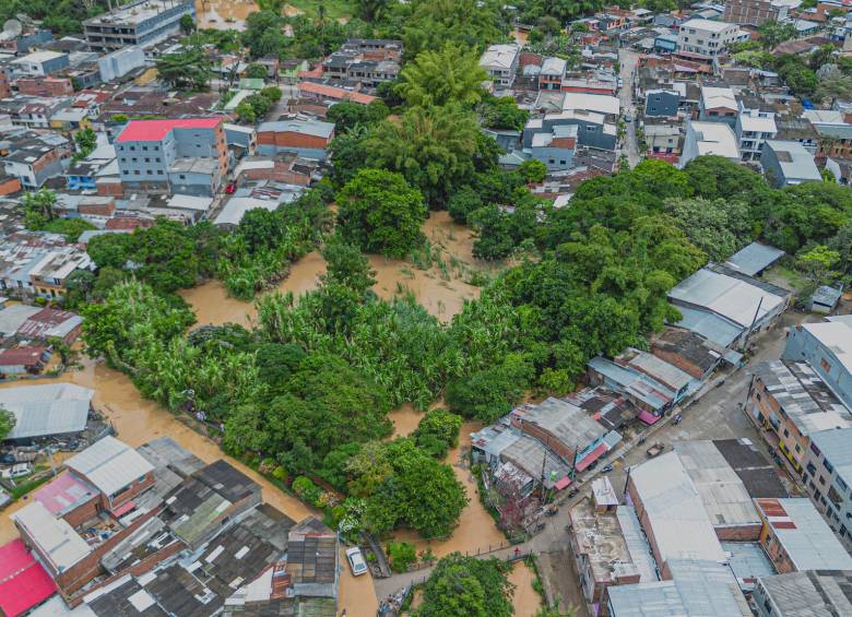 Ola invernal en el municipio de Vegachí deja a al menos 300 familias damnificadas. FOTO: Cortesía Alcaldía de Vegachí