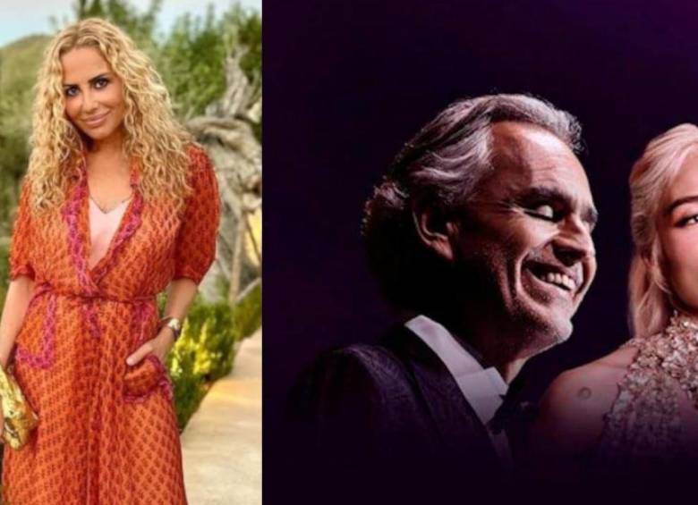 Martha Sánchez habló sobre la canción Vivo por ella de Andrea Bocelli. Foto: Cortesía Universal Music – Instagram @martisimasanchez 