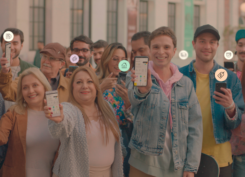 Actualmente, 6 millones de personas usan la App Bancolombia, es decir que hoy son más de 6 millones de apptivistas. Foto: Cortesía
