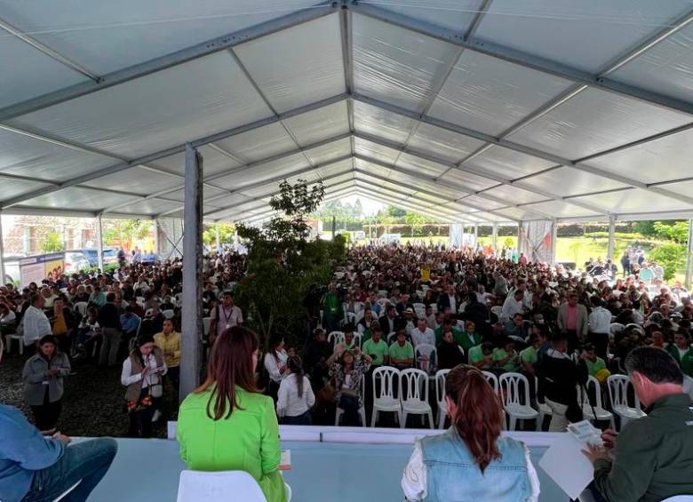 El evento contó con la presencia de algunos delegados del gobierno nacional entre ellos la ministra de las TIC. FOTO: Cortesía.