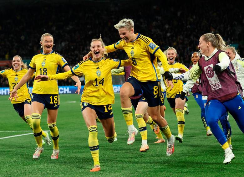 Suecia eliminó a la gran favorita al título Estados Unidos. FOTO FIFA