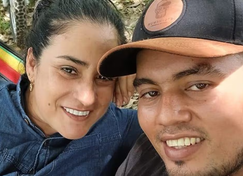 La víctima Yuli Henao López junto a Carlos Estiven Martínez Barrera, quien era su pareja sentimental desde 2023. Foto: cortesía 