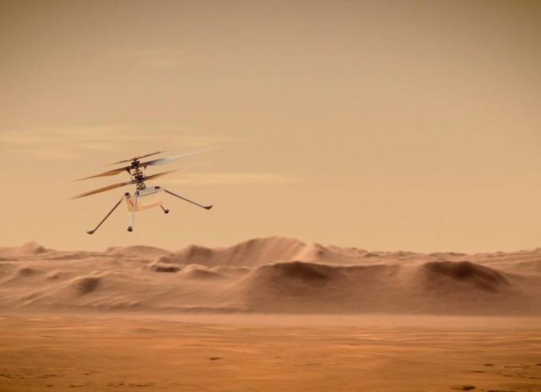 El Ingenuity hará su primer vuelo en Marte