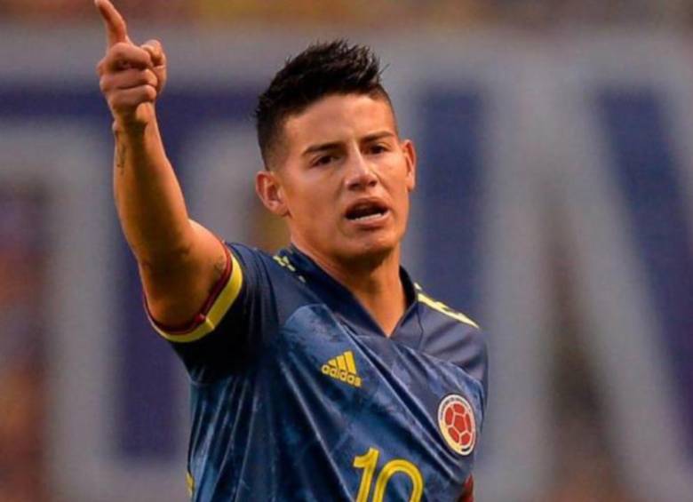 James Rodríguez podría jugar para el Boca Juniors. Foto. AFP 