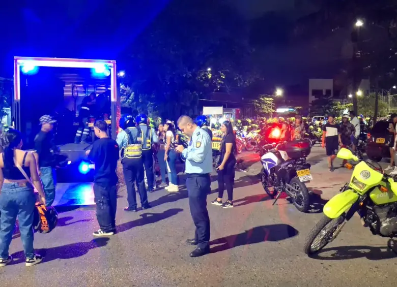 Este jueves, se reforzará la seguridad en Medellín para la celebración de Halloween, el clásico paisa en el Atanasio Girardot y evitar que se de “la purga” de motociclistas. FOTO: Alcaldía de Medellín