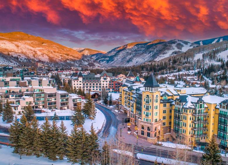 Los resorts ubicados en Colorado son una de las experiencias que debe tener en su lista de deseos. Los paisajes son para llenar su cámara de fotografías. Foto: Shutterstock
