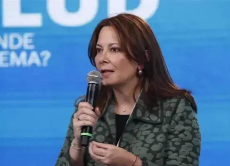 Ana María Vesga se refirió a la iniciativa del Gobierno para responder a la crisis del sistema de salud. Foto: Redes sociales