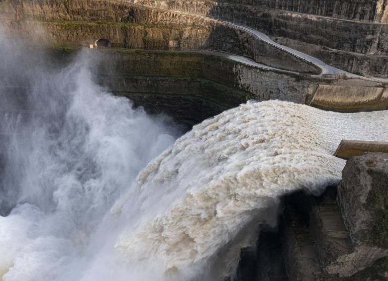 Vista general del proyecto hidroeléctrico de Hidroituango. FOTO: Manuel Saldarriaga Quintero