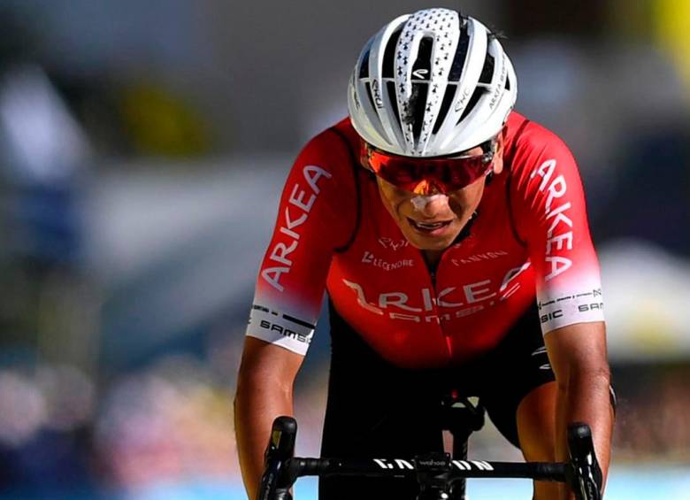 Nairo Quintana fue el mejor de los colombianos en la edición del Tour que acaba de concluir. FOTO: CORTESÍA TOUR DE FRANCIA