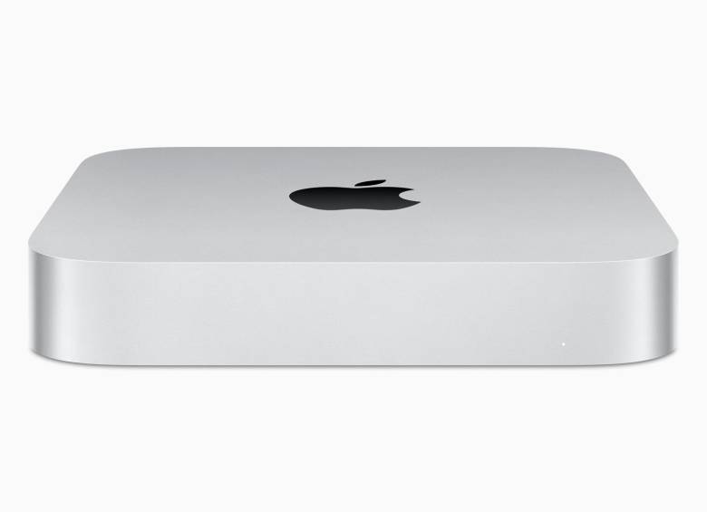 La Mac mini viene con el chip M2 o el nuevo M2 Pro. FOTO Cortesía Apple